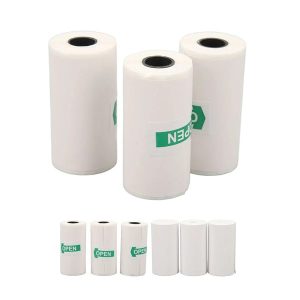 کاغذ پرینتر حرارتی برچسبی برای پرینتر خرگوشی ( پک 5 عددی )